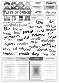 In this irregular plural nouns worksheet, students have to convert each singular noun to plural irregular nouns. Parts Of Speech Nouns Pronouns Verbs Adjectives Fun Activities Games 13037 2 Noun Verb Adjective Worksheet Free Image Ideas Book Samsfriedchickenanddonuts