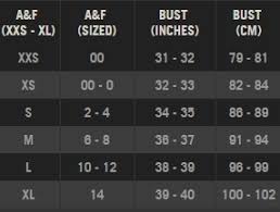 Abercrombie Size Chart Shorts Www Prosvsgijoes Org