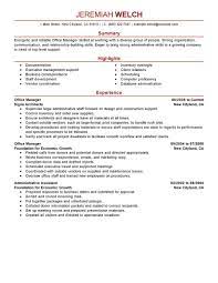 On a resume for office supervisor jobs, the job description is what everything revolves around. Assistant Office Manager Cv June 2021
