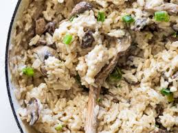 Creamy Mushroom Rice