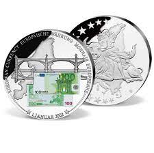 Europas verbraucher müssen sich bald an weitere neue geldscheine gewöhnen. Banknotenpragung 100 Euro Schein Munzkontor