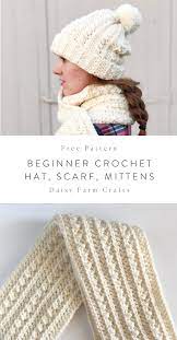 Daisy Farm Crafts Crochet Hat For Beginners Crochet Hats Crochet For Beginners