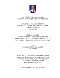 See more of pejabat tanah dan jajahan kota bharu on facebook. Fillable Online Faculty Of Information Management Fax Email Print Pdffiller
