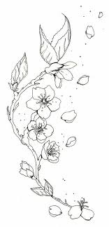 Pin By Khadija Oueddir On Art Cherry Blossom Tattoo Meaning Cherry Blossom Tattoo Cherry Blossom Drawing