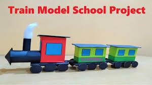 Making Train Model For School Project Kids Project Best Out Of Waste School Projects Train Crafts Projects For Kids