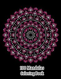 From underwater creatures, reptiles and forest friends to cute cats, sweet parrots. 100 Mandalas Coloring Book The Ultimate Mandala For Meditation Stress Relief And Relaxation H Coloring Books Tinkerbell Coloring Pages Mandala Coloring Books