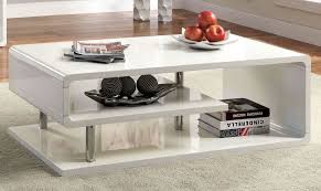 Ninove I White High Gloss Coffee Table In 2020 Coffee Table White Coffee Table Furniture Of America