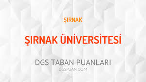 Girdi göstergelerindeki bilgiler ösym'den 2016, 2017, 2018 ve 2019 ağustos ayında alınan verilerden derlenmiştir. Dgs Sirnak Universitesi 2021 Taban Puanlari Dgspuan