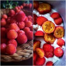 Since the fruit takes 12 months to ripen, the tree carries both mature fruit and flowers at the same time and is then incredibly beautiful. Strawberry Tree Crumble Cake The Magical Forgotten Fruit Gather Victoria