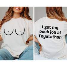 Boob job shirt - Etsy.de