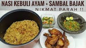 Resep Nasi Kebuli Ayam Ricecooker Menu Buka Puasa Youtube