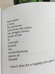 Milk And Honey The Princess Saves Herself In This One The Princess Saves Herself In This One Poetry Quote Quotes Aesthetic Poem Feminism Quotes Literature Quotes Words