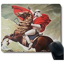 Palette Cool Soldier Riding A Horse Mouse Pad Funny Awesome Customized Rectangle Amazon Com Stormtrooper Star Wars Art Star Wars Wallpaper Star Wars Fan Art