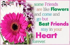 For starters, read the plant tag or description to learn if the flowers are annual flowers, which live one season, or perennial flowers, which come back for many years. Friends Quotes And Flowers Quotesgram