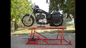 Consigli e tutorial per te. Ponte Alzamoto Fai Da Te Homemade Motorcycle Lift Table Youtube
