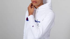 Maybe you would like to learn more about one of these? Champion Cotton Mens Large Logo Overhead Hoodie White For Men Lyst