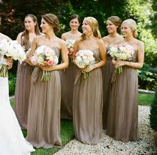 Love The Taupe Color Sam Mchardy Mchardy Mchardy Mchardy Copley Wedding Bridesmaid Taupe Bridesmaid Dress Long