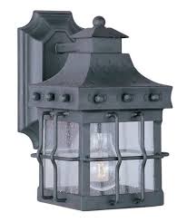 Maxim Lighting Nantucket 1 Lt Outdoor Wall Mount Rustic Lighting Fans