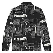 pleasures poems puffer jacket black bei kickz com