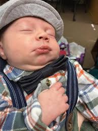 We are excited to announce that today we brought home our son Myles Stanley  Zusy. He was born