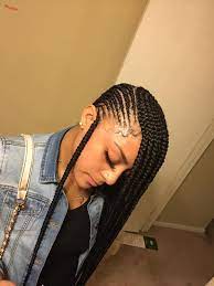 Pinterest Jalissalyons Feed In Braids Ponytail Box Braids Styling Braided Ponytail Hairstyles