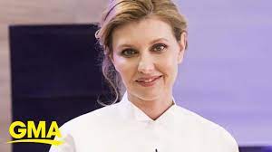 A closer look at Ukraine first lady Olena Zelenska l GMA - YouTube