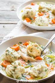 Make the gluten free dumplings to make the dumplings add the dry ingredients to a bowl, then add in the beaten eggs, parsley and chicken broth and mix well. Gluten Free Chicken And Dumplings Recipe