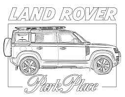 Cars online coloring pages online coloring > cars. Park Place Land Rover Defender 2020 Coloring Pages And Fun Facts