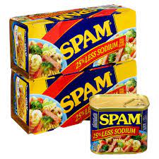 Discount prices and promotional sale on all canned food. Hormel Spam 25 Less Sodium 12 Oz 8 Count Costco