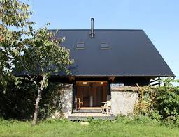 Jean Baptiste Barache Sihem Lamine Architectes Site Thomery Seine Et Marne Surface 108m2 Budget 266 000 Ttc Architecte Maison Poele A Bois