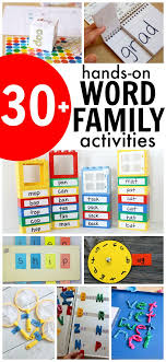 Education is a serious business, but kids just want to have fun. 30 Fun Word Family Activities Games I Can Teach My Child Word Family Activities Word Families Kindergarten Word Families