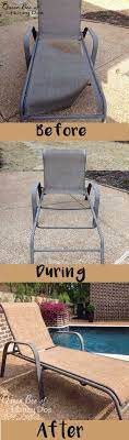 How To Repair Sling Chairs Chaises Sling Chair Chair Repair Outdoor Chairs