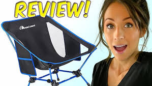 Amazon.com : MOON LENCE Portable Camping Chair, Folding Chair with Side  Pockets, Lightweight Heavy Duty for Hiking : Sports & Outdoors