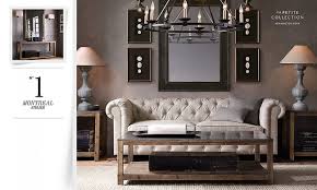 Restoration hardware in the living room. Get The Look For Less Restoration Hardware Living Room Dwell Beautiful