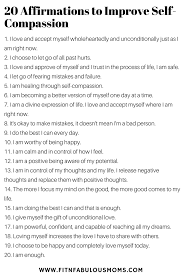  Fitness Health And Lifestyle Advice For Busy Moms Self Love Affirmations Self Compassion Positive Self Affirmations