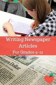 Teach High School Students To Write Newspaper Articles That Describe Acts Teaching High School Educational Technology Elementary Elementary Education Classroom