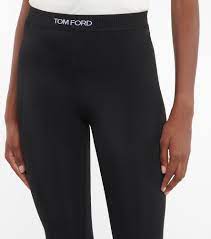 High Rise Logo Leggings Editorialist