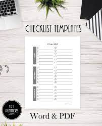 Does your answer for free editable checklist template word come with coupons or any offers? Free Checklist Template Word