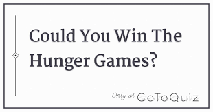 Some games are timeless for a reason. Could You Win The Hunger Games