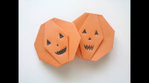 By easy peasy and fun. Halloween Origami Pumpkin Tutorial Youtube