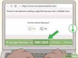 Otherwise, there may be a subsequent heading or an image beneath the title. 4 Ways To Find The Publication Date Of A Website Wikihow
