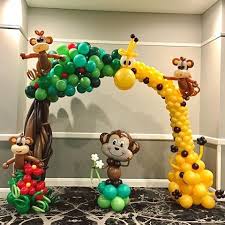 See more ideas about balloons, balloon decorations, balloon tree. Balloon Arch Jungle Theme Novocom Top