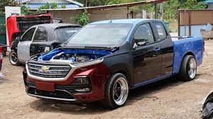 หล อล ำมากๆ กระบะเชฟ colorado แปลงหน า captiva ค นแรกในโลก จากพ เก kr รถแต ง