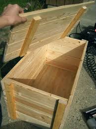 Make A Tack Trunk Use A Real Hinge And Lock For Top And Stronger Handles Add Wheels Stronger Wood Diy Wood Chest Diy Storage Trunk Wood Diy