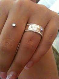 My Dermal 3 Hurt Like A Mother But Deff Worth It Finger Piercing Cool Piercings Cute Piercings