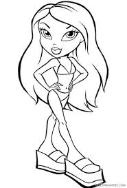 The spruce / kelly miller halloween coloring pages can be fun for younger kids, older kids, and even adults. Bratz Coloring Pages Bikini Coloring4free Coloring4free Com