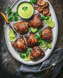 Pollo A La Brasa Peruvian Roast Chicken Recipe Peruvian Chicken Roasted Chicken Marinated Chicken Thighs
