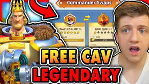 King Arthur FREE Cav Legendary & Commander Swap UPDATE