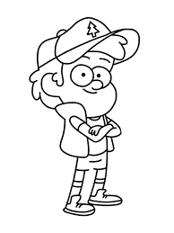 The series ran from june 15, 2012, to february 15, 2016. Dibujos De Gravity Falls Un Verano De Misterios Para Colorear 1