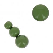 Assortiment 26 Perles Rondes 6 8 10 Mm Et 2 Cabochons En Resine Opaque Olive Perles Rondes Perle Clous D Oreilles